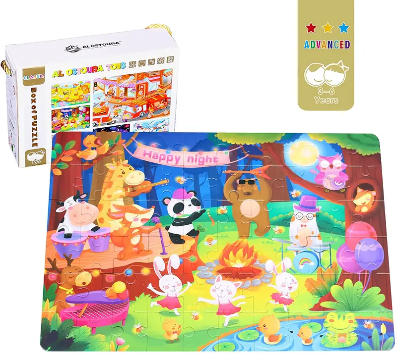 Campfire Night 60Pieces Jigsaw Puzzle 1