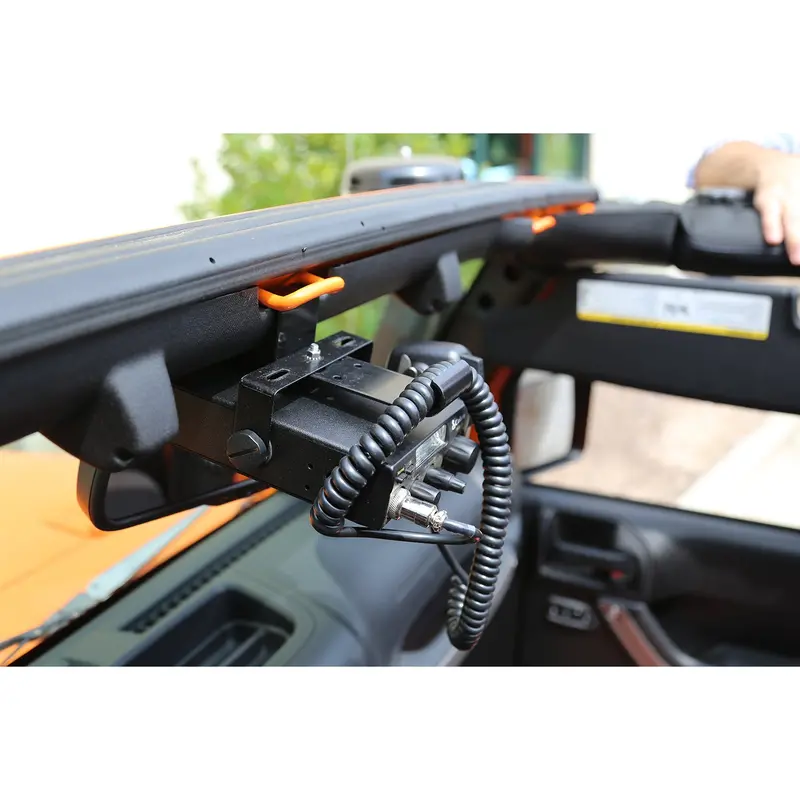 Cb Radio Mount; 07-16 Jeep Wrangler Jk 1