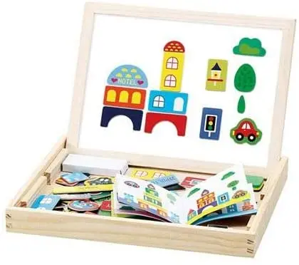 City Magnetic Puzzle Board 1