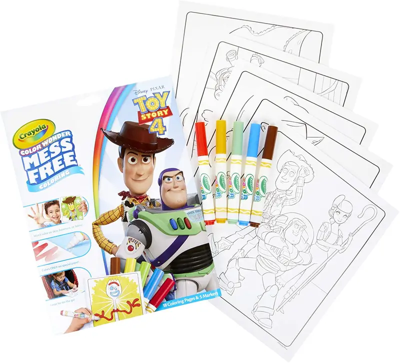 Color Wonder Coloring Pad & Markers, Toy Story 4 1