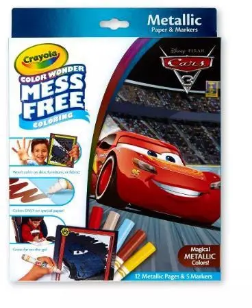 Color Wonder Metallic Box Set, Cars 3 1