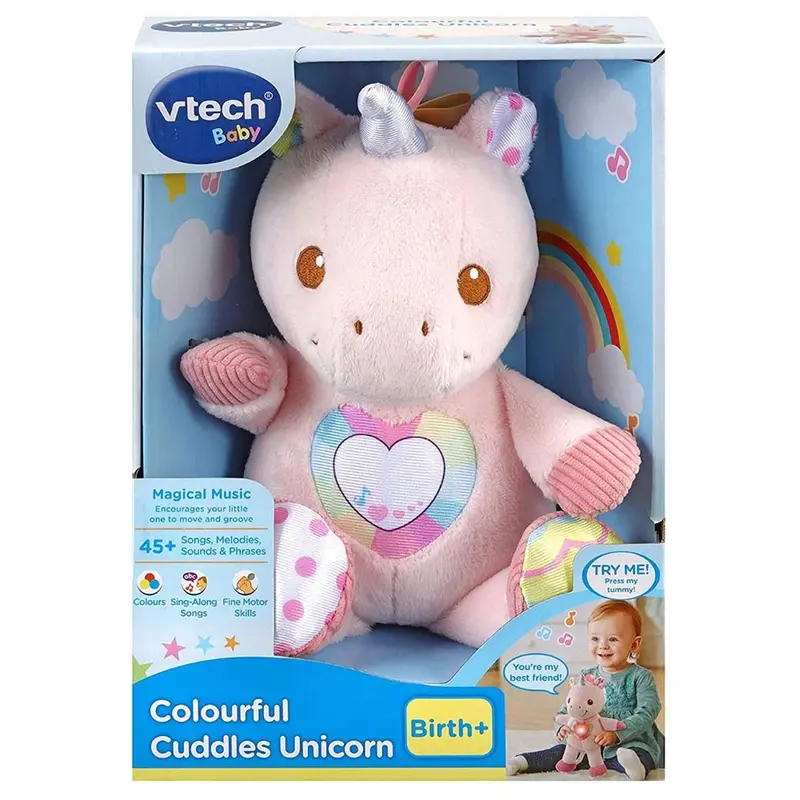 Colourful Cuddles Plush Unicorn 1