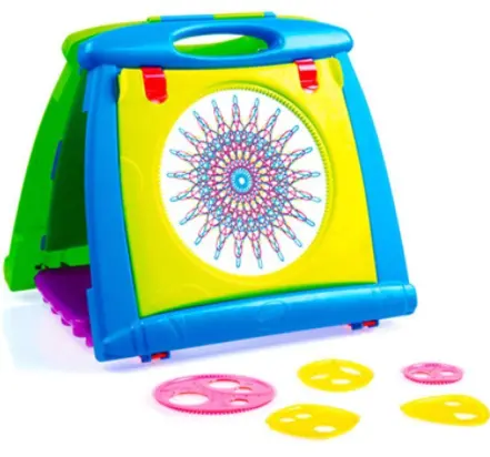 Crayola - Grow'n Up Art-To-Go 4-In-1 Spiral Art Studio 1