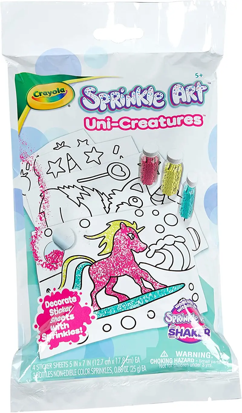 Crayola - Sprinkle Art, Uni-Creature Activity Kit 1