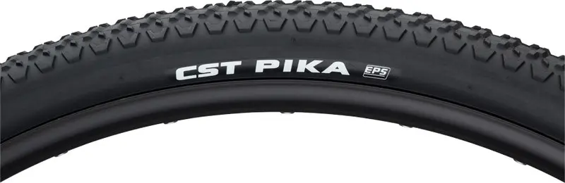 Cst Pika Tire - 700 X 42, Clincher, Wire, Black, 60Tpi, Eps Puncture Protection 1