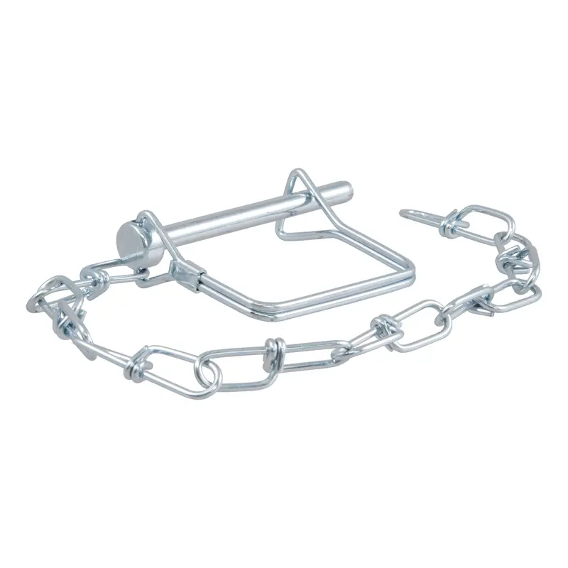 Curt - 1/4" Safety Pin With 12" Chain (2-3/4" Pin Length) - 25012 1