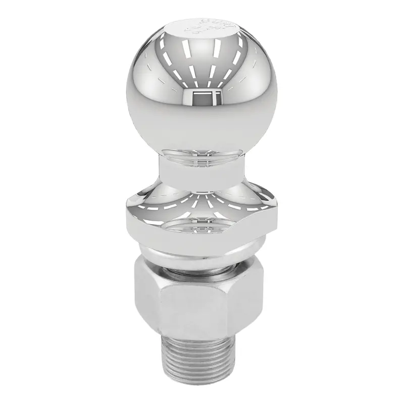 Curt - 1-7/8" Trailer Ball (1" X 2-1/8" Shank, 3,500 Lbs., Chrome) - 40002 1
