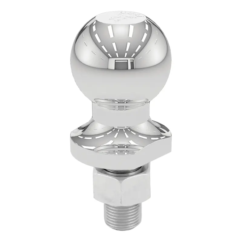 Curt - 1-7/8" Trailer Ball (3/4" X 1-5/8" Shank, 2,000 Lbs., Chrome) - 40001 1