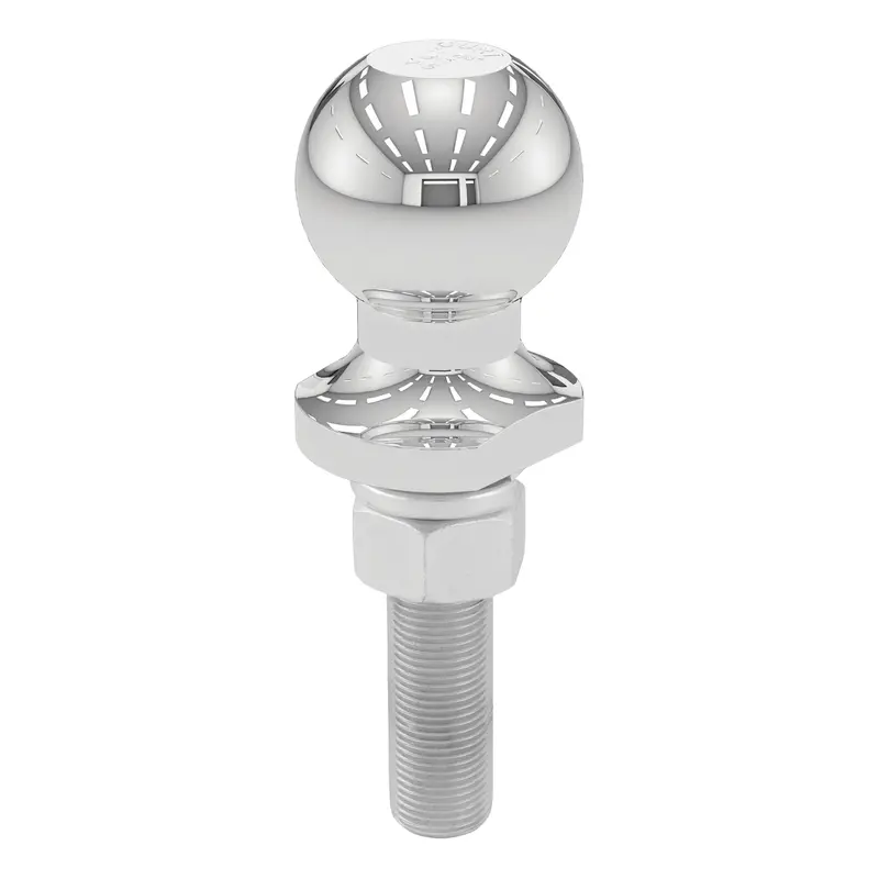 Curt - 1-7/8" Trailer Ball (3/4" X 3" Shank, 2,000 Lbs., Chrome) - 40016 1