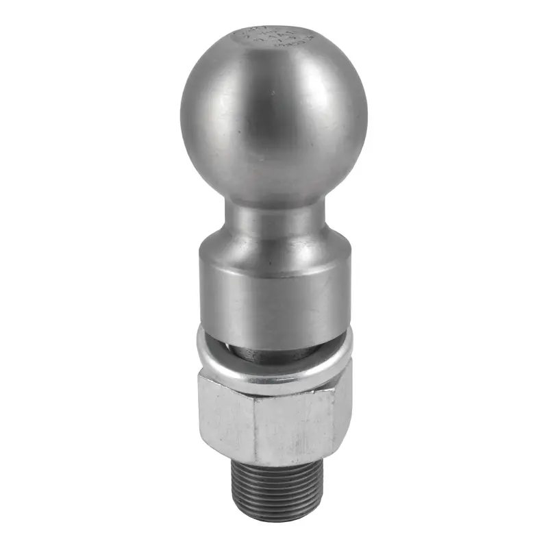 Curt - 2-5/16" Trailer Ball (1-1/4" X 2-5/8" Shank, 25,000 Lbs., Raw Steel) - 40086 1