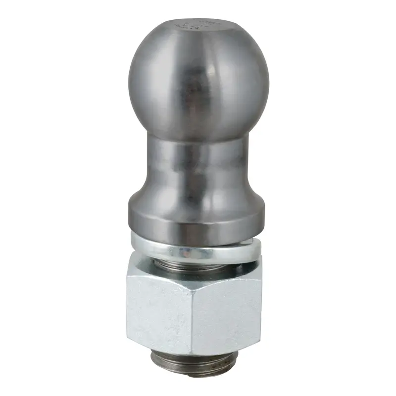 Curt - 3" Trailer Ball (2" X 3-1/4" Shank, 30,000 Lbs., Raw Steel) - 40089 1