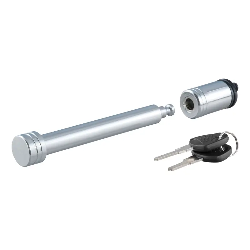 Curt - 5/8" Hitch Lock (3" Receiver, Barbell, Chrome) - 23025 1