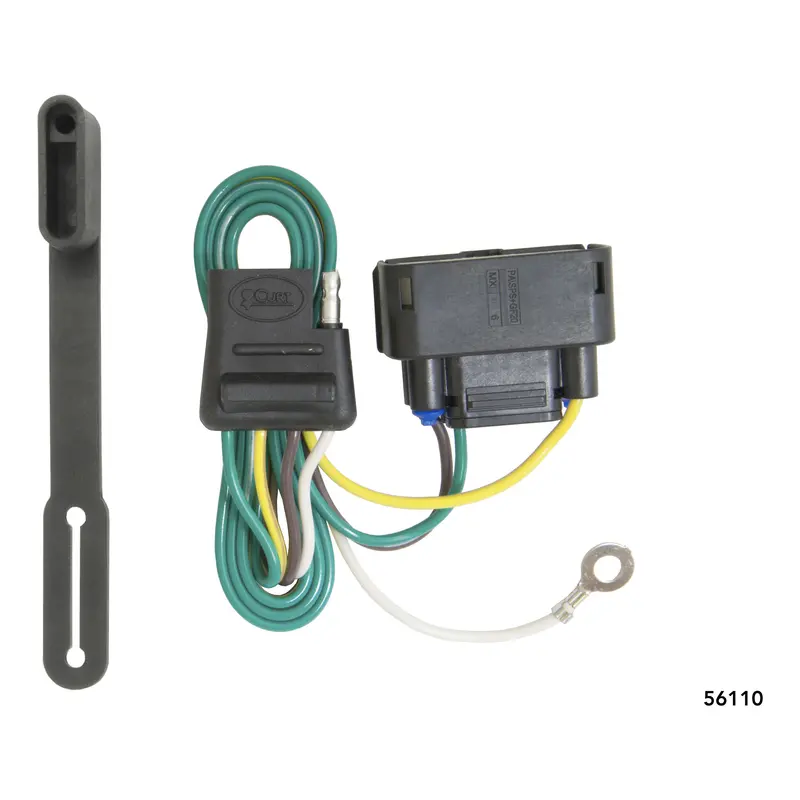 Curt - Custom 4-Flat, Select Ford F-150, Oem Tow Package Required - 56110 1