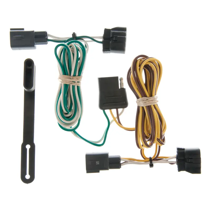 Curt - Custom Wiring, 4-Way Flat Output, Select Dodge Ram 1500, 2500, 3500, Dakota - 55329 1