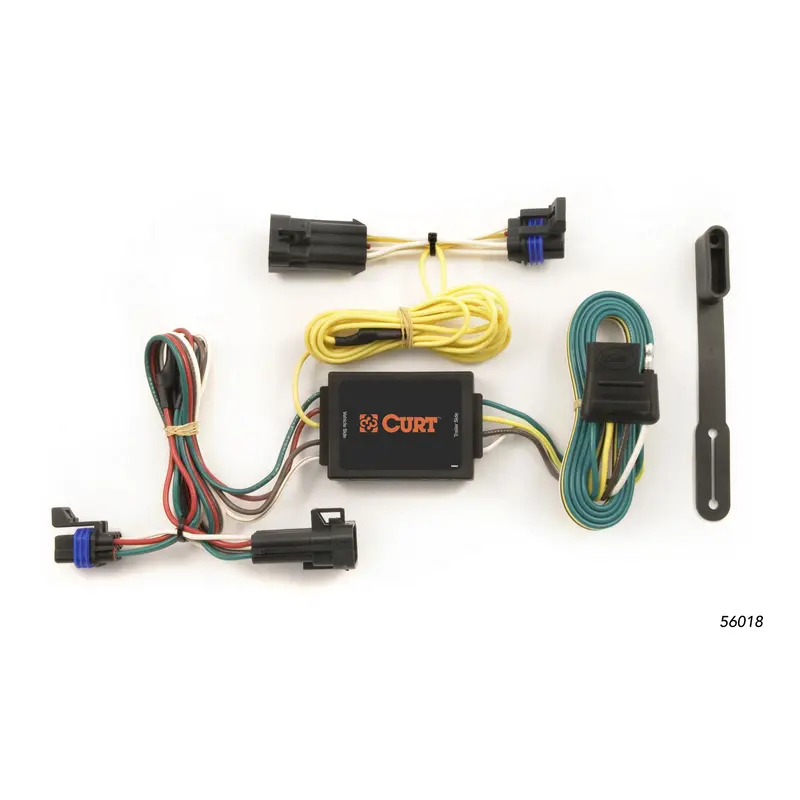 Curt - Custom Wiring Harness, 4-Way Flat Output, Select Saturn Vue - 56018 1