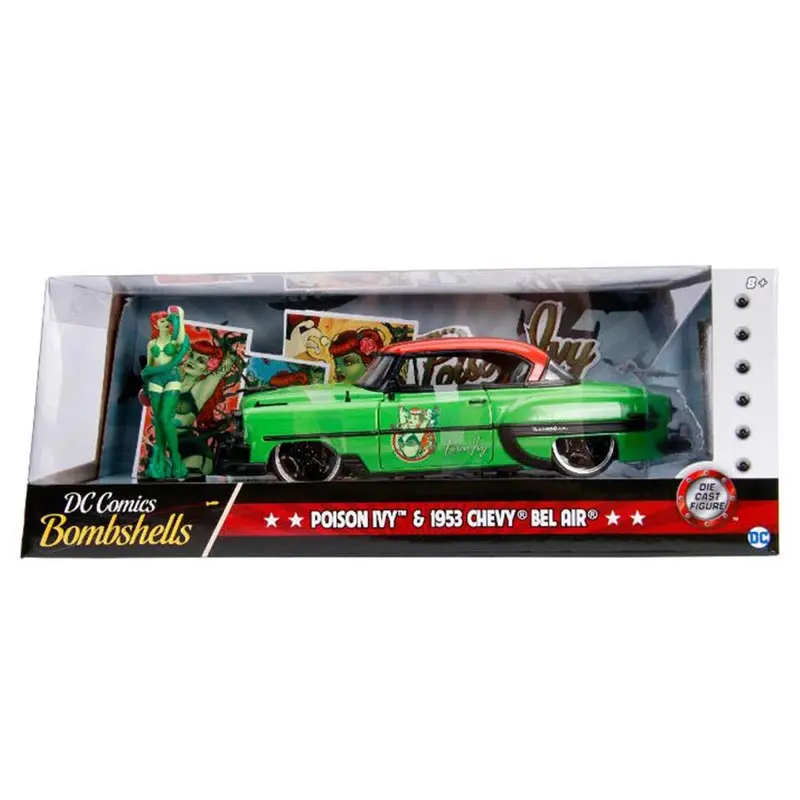 Dc Comics Bombshells 1953 Chevy 1:24 1