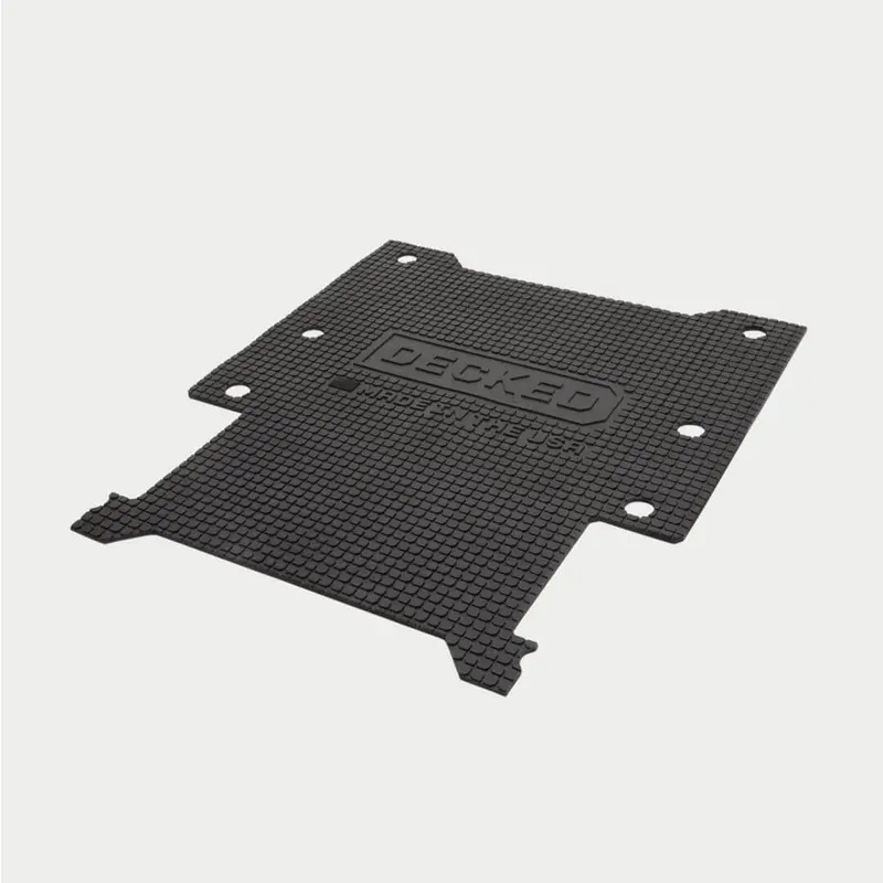 Decked - Battle Mat Full-Size Short - Durable Rubber Mat For Top Of Full-Size Short Vx Drawer Systems - A0076-Bmxs-Blk 1