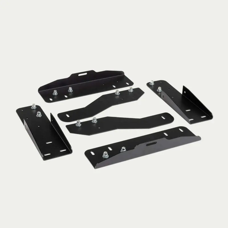 Decked - Cargoglide 1.0 Mounting Brackets - Brackets & Spacers To Mount Onto Vx Full-Size Drawer Systems - A0100-Xcgb-Blk 1