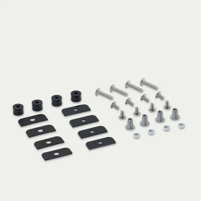 Decked - D-Co Case Mounting Kit For Cargoglide - Hardware Kit For Drilled Installation Of D-Co Cases To Cargoglide - A0036-Mtrk 1