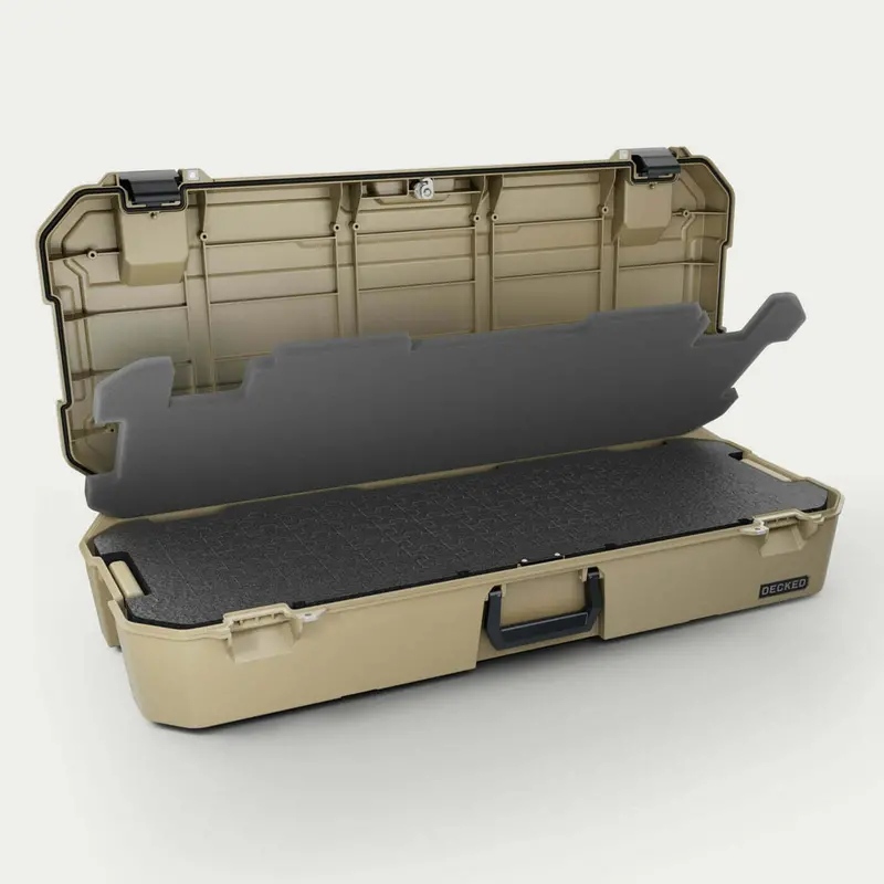 Decked - Honcho 80 Foam - D-Co Case - Includes One (1) Integrated Lock And 4 Layer Puzzlefoam ™ - Ranger Green With Black Latches - A0031-Manf-Grn 1