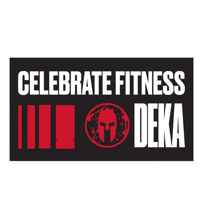 Deka Celebrate Fitness Vinyl Sticker 1