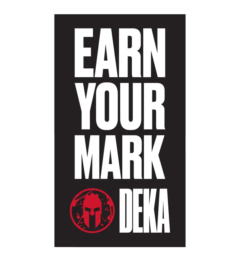 Deka Earn Your Mark Vinyl Sticker 1