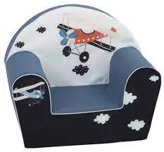 Delsit Arm Chair - Plane Midnight 1