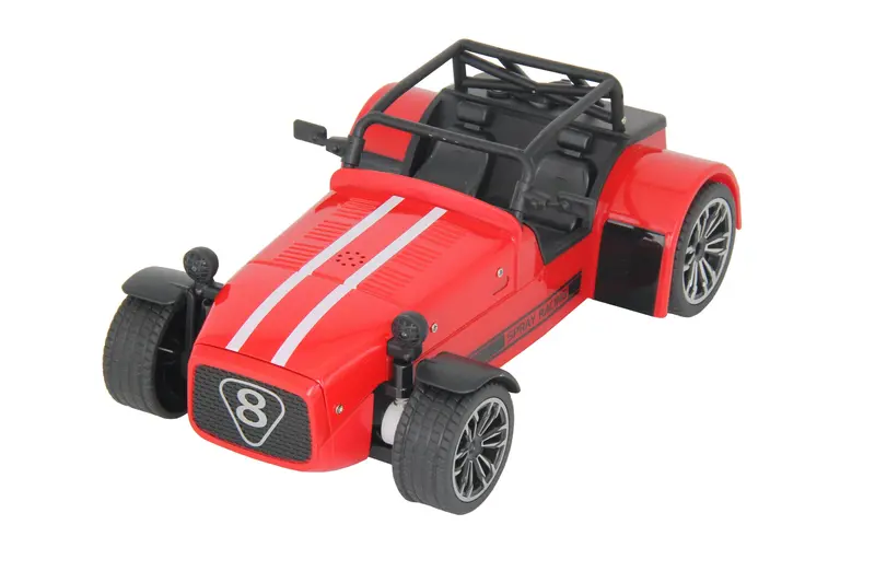 Die-Cast Spray Racing Car (Red & Yellow) 1
