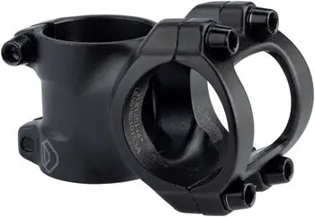 Dimension Trail Stem - 35Mm, 31.8 Clamp, +/-6, 1 1/8", Aluminum, Black 1