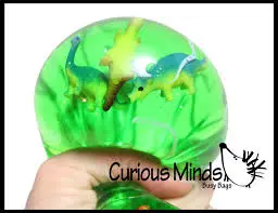Dinosaur Gooey Squishy Water Ball Toy 1