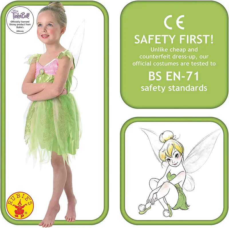 Dis Tinkerbell Lights Up Costume 3