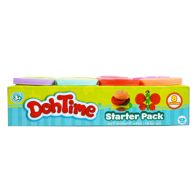 Dohtime Bright Colors 8 Pack 2Oz 1