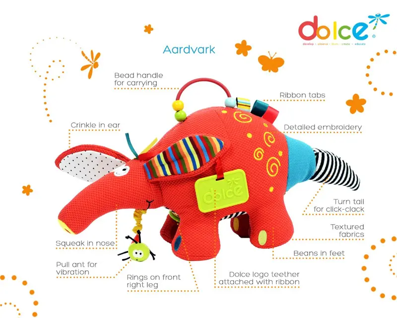 Dolce Toys Baby Antbear 2