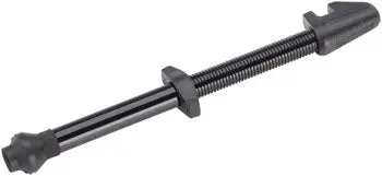 Dt Swiss Aluminum Tubeless Valve - Mtb Or Road, 49-65Mm, Black, Single 1