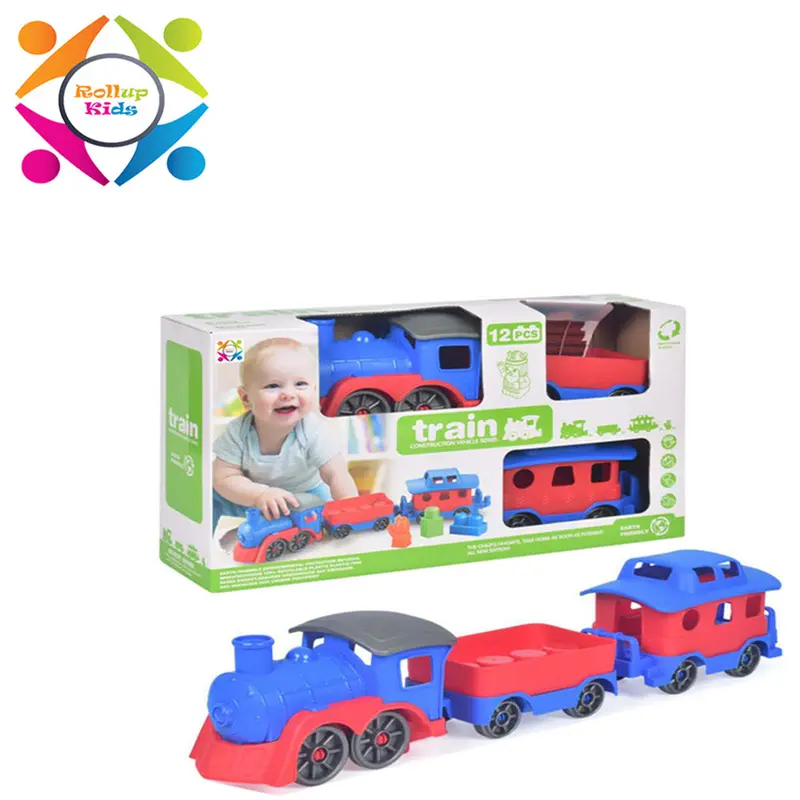 Eco Friendly  Block Train-Roll Up 1