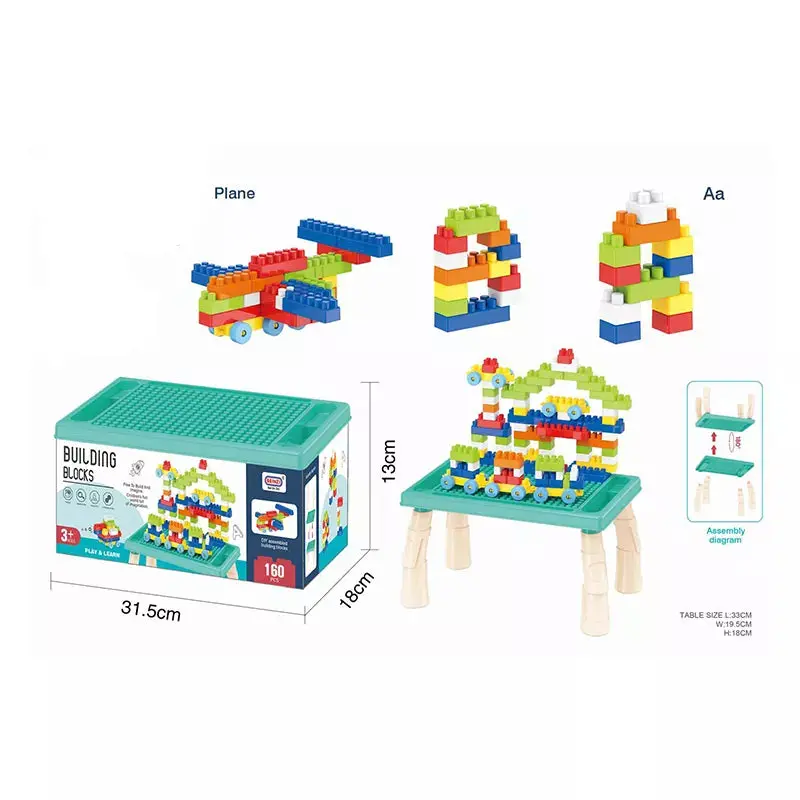 Educational Building Block Table Toy For Kids 360 Pcs 1