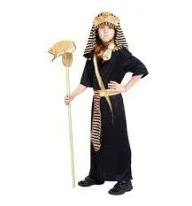 Egyptian Boy Costume Black And Gold 1