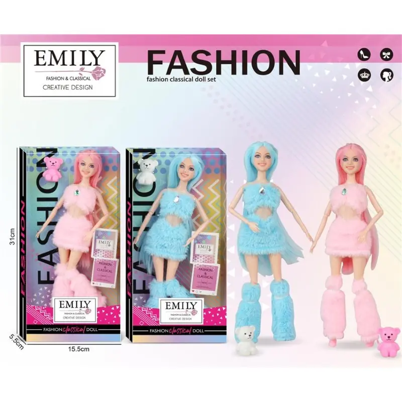 Emily's Stylish Fashion Series Articulated Doll 1
