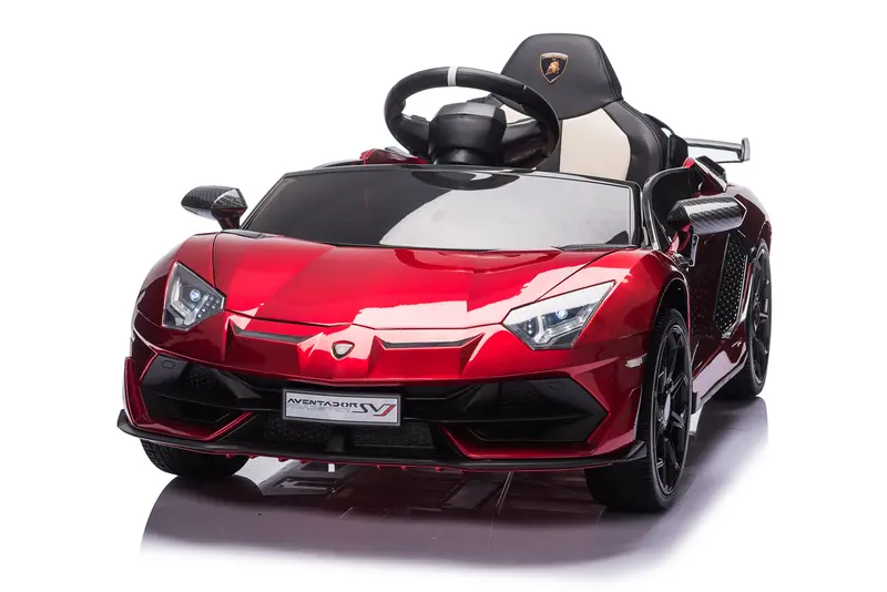 🔥 Licensed Lamborghini 12V 14Ah Kids Electric Ride-On Car 🚗 | Push Bar + Adult Standing Plate 👨‍🦳🛴 1