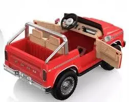 🚚 Ford Licensed Classic Truck 2-Seater Kids Electric Ride-On Truck ⚡ | Battery Powered Ride-On Toy 🔋 2