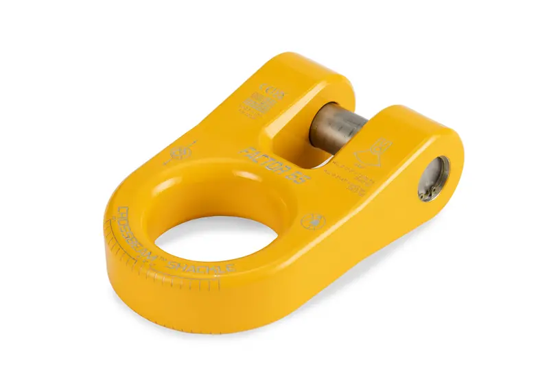 Factor 55 - Crossbeam Shackle Yellow - 00054-03 1