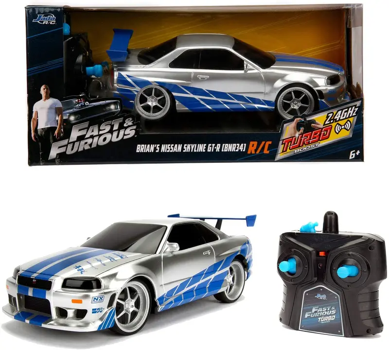 Fast&Furious Rc Nissan Skyline Gtr 1:24 1
