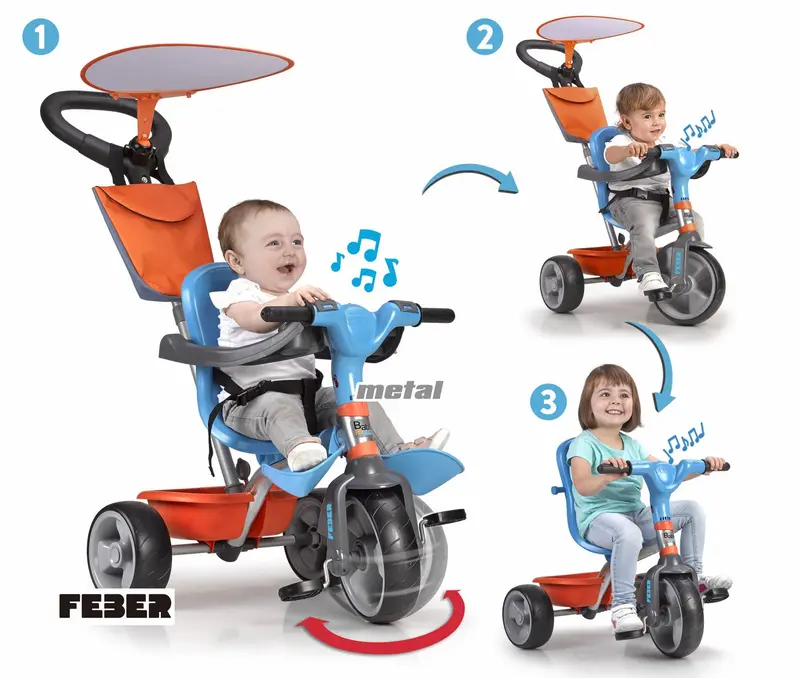 Feber Trike Baby Plus Music C20 1