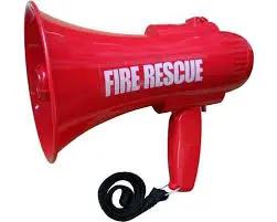 Fire Rescue Megaphone 1