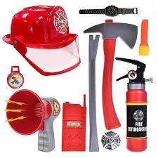 Firefighter Costume Set - Small (100-110 Cm) 2
