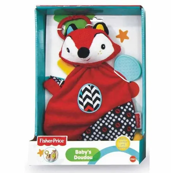 Fisher Price Baby's Dou-Dou Soft Toy (Assorted Colors) - Pack Of 1 1