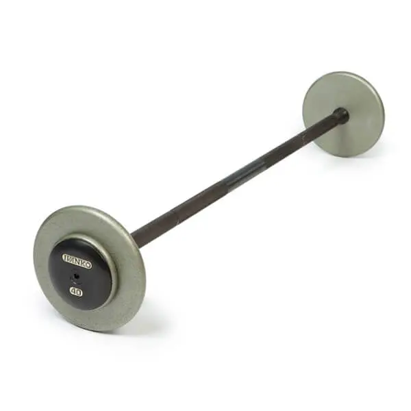 Fixed Barbell Set -Cast-Iron, Machined Plates | Sbbh/Sbzh/Rm/Ep-1.5 1