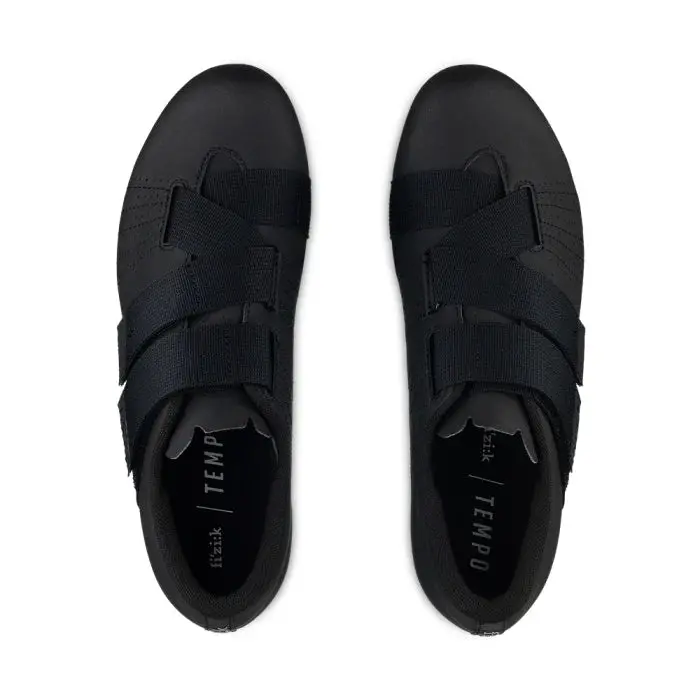 Fizik Men's Tempo Powerstrap R5 Cycling Shoes - Black/Black 2