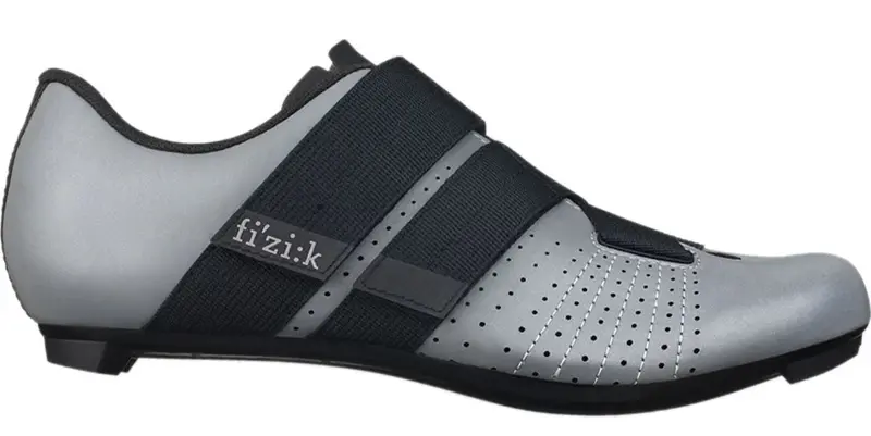 Fizik Men's Tempo Powerstrap R5 Cycling Shoes - Grey/Black 1