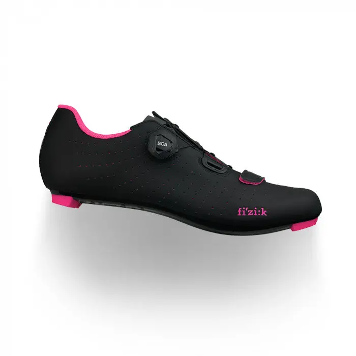 Fizik Women's Tempo Overcurve R5 Cycling Shoes (Tpr5ocmi1) Black/Pink Fluo 2